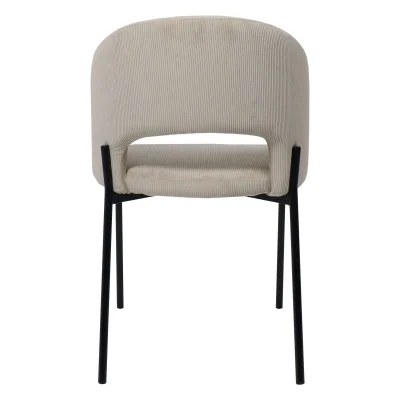 Стул ELSA, капучино велюр Fjord27/черный_7