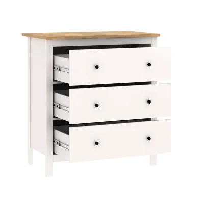 Спальня Сага, ясень + белый. Комплект №1_8