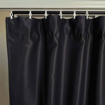 Комплект штор "Блэкаут" 1,5+1,5х2,7м на универсальной ленте, цвет чёрный янтарь (арт.888-20)_8