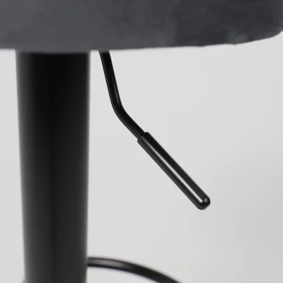 Стул LEMMA, серый велюр/черный_12