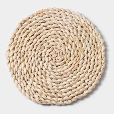 Салфетка плетеная 25х25 см "Косичка" фотография