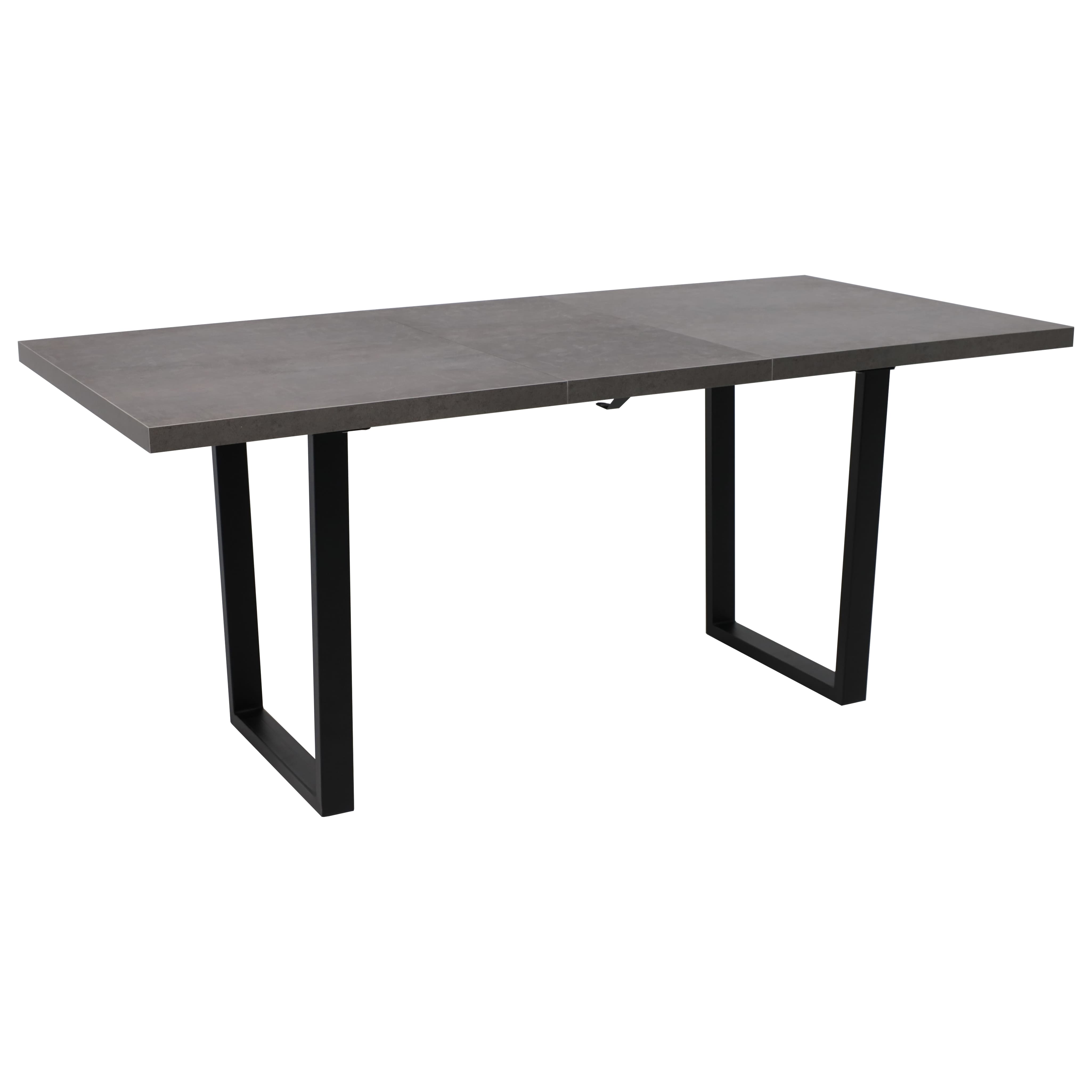 Стол FIT 140 раздвижной, 1400(1800)*850, Хромикс бронза/Черный_preview_10