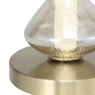 Прикроватная лампа ST-Luce золото/коньячный LED 1*12W 3000K SPINE_3