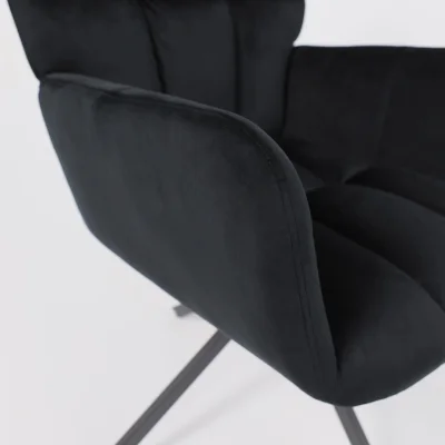 Кресло COLORADO NEW, поворотное, черный велюр HCJ-50/черный_11