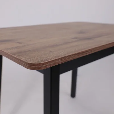 Стол TIRK RADIAL-94, раздвижной 94(126)х64, Дуб Веллингтон/Чёрный_9