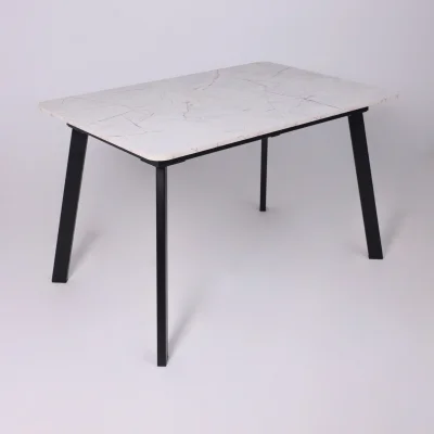 Стол AV 1209/1, ЛМДФ, раздвижной 1200(1600)*800 Азул Оникс/черный_7