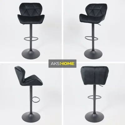 Кресло BERLIN, черный велюр HCJ-50/черный_2