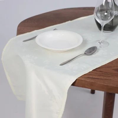 Дорожка, 45*150см, лютики 2660, сливочный 11-0510_3