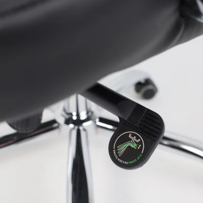 Кресло поворотное KING A, мультиблок, натуральная кожа, черный_16