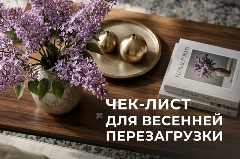 Перезагрузи дом за 1 день: майский чек-лист для свежего интерьера превью