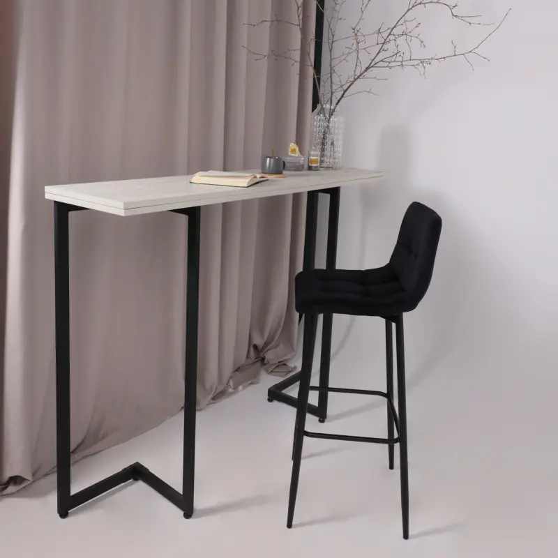Кресло барное РОЙ В, Seven 035 черный велюр/черный_preview_4