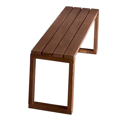 Скамья садовая 1530*290*395 DYATEL, сосна (цвет дуб)_4