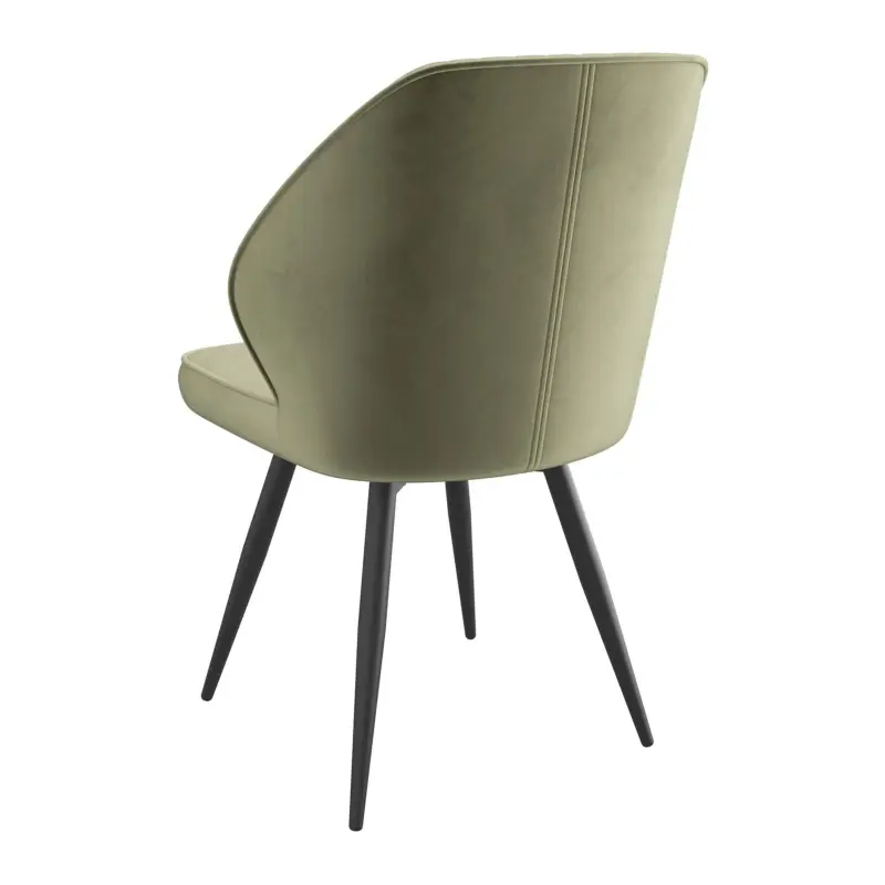 Стул MICHAEL-R1 360, d12 OLIVE LUX\черный_preview_4