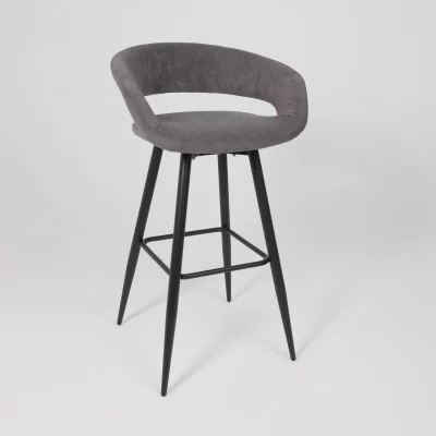 Стул барный BARNY-R 900, b28 ANTRACITE LUX\черный_14