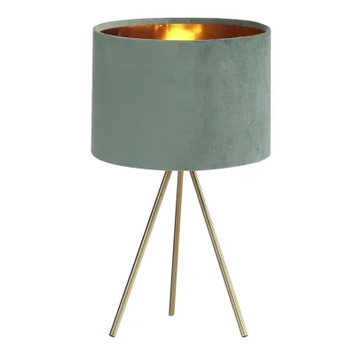 Прикроватная лампа ST-Luce Золотистый/Зеленый E27 1*40W FUEGO фотография