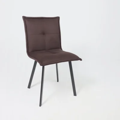 Кресло РУБИК U Velutto 24 темно-коричневый велюр/черный_22