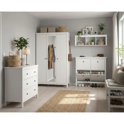 Спальня Сага, белый. Комплект №2_5