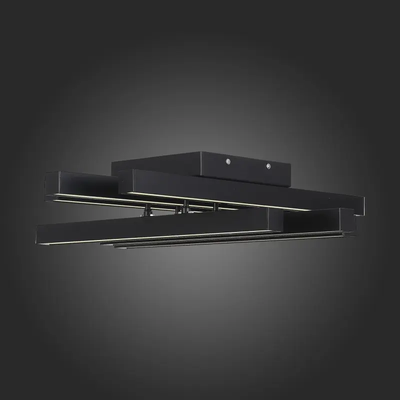 Люстра потолочная ST-Luce Черный/Белый,Черный LED 1*36W 3000K/4000K/6000K SAMENTO_preview_11