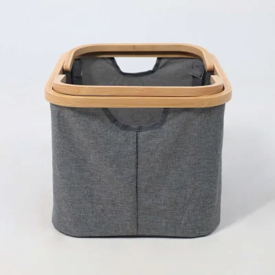 Корзина для белья IRIS - 2, бамбук_6