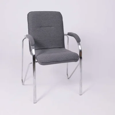 Кресло SAMBA AKS-1, Leto 68 темно-серая ткань, мягкие подлокотники_13