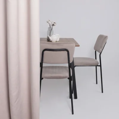 Стол TIRK RADIAL-94, раздвижной 94(126)х64, Дуб Веллингтон/Чёрный_3