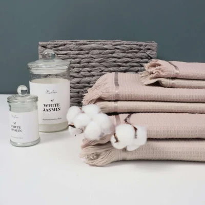 Ароматическая свеча WHITE JASMINE, Д60 Ш60 В110_6