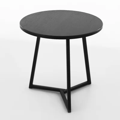 Стол журнальный SMT-60 BD, дуб черный/черный фотография