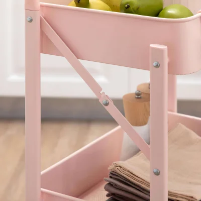 Этажерка NIKA, розовая_9