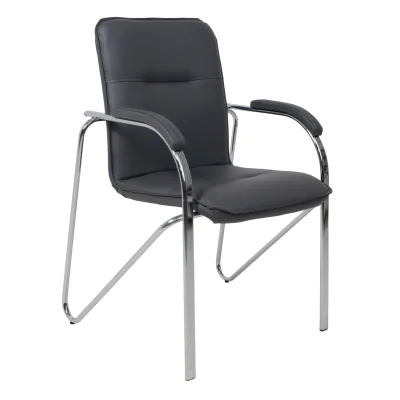 Кресло SAMBA AKS-1 Pegasso темно-серый, мягкие подлокотники фотография