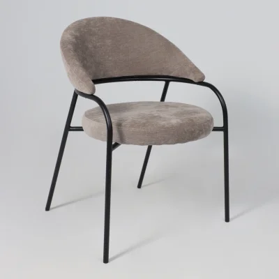 Кресло AV 350, светло-коричневый шенилл Римини 05/черный_6