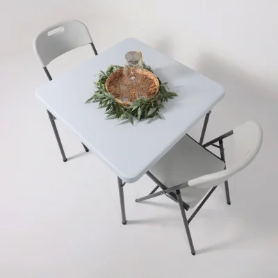 Стол складной 86*86*74, белый_9