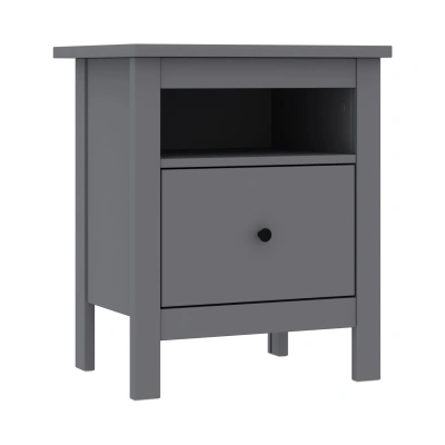 Тумба прикроватная САГА, серая (2.08.03.010.4 RU) фотография