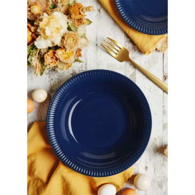 Блюдо глубокое MULIN, керамика, синий, d21*4см_9