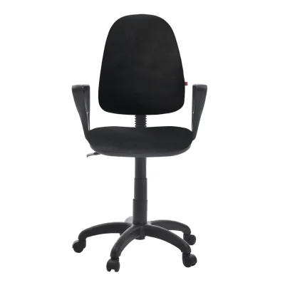 Кресло Престиж+ (Кожа иск., PV, 1 (черный), г/п 140, ПВМ, PL 600, гольф, ролик ст.)_3