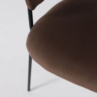 Стул AV 433, шоколадный бархат Confetti chocolate/черный_12