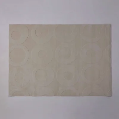 Ковер GEOMETRY FAUX FUR, круги, 160*230см_3