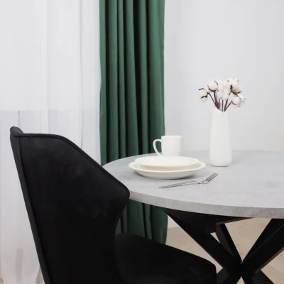 Комплект штор "Канвас" 1,5+1,5х2,5м  на ленте, цвет хвойный (арт.906-588)_3