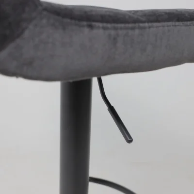 Стул барный LOGOS, черный шенилл Ote Canna 460/черный_18