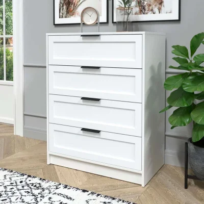 Комод КОНЦЕПТ Тренд КТ-К80, к.Белый/ф.Белый  (В1020хШ800хГ451мм)_3