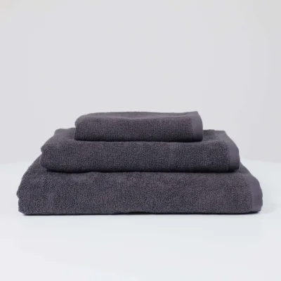 Полотенце махровое, 50*90см, черный графит Е2022-181_8