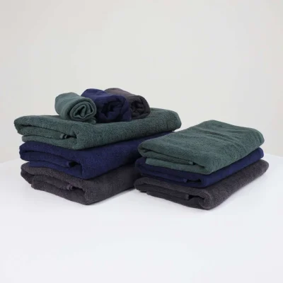 Полотенце махровое, 50*90см, черный графит Е2022-181_15