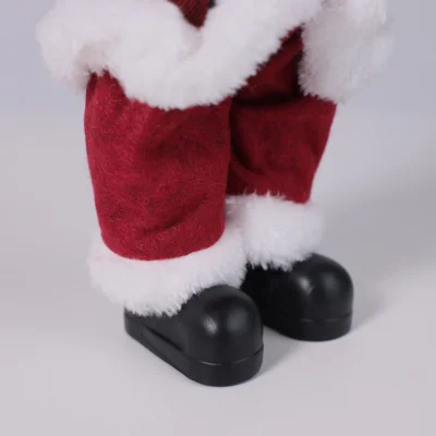 Интерьерное украшение "Санта-Клаус с мишкой", 30см (RY-149)_12