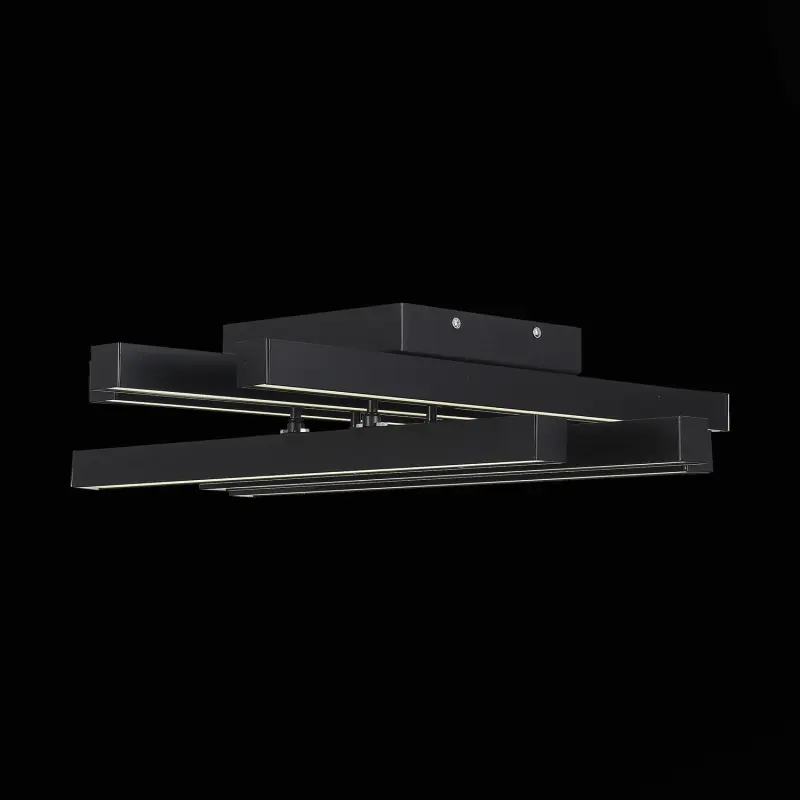 Люстра потолочная ST-Luce Черный/Белый,Черный LED 1*36W 3000K/4000K/6000K SAMENTO_preview_10