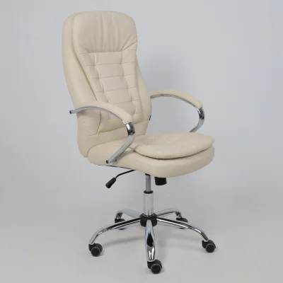 Кресло рабочее, поворотное RICHARD, кремовый_29