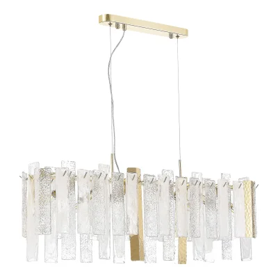 Люстра подвесная ST-Luce Золотистый/Белый, Золотистый E14 8*40W SCOLARE_2