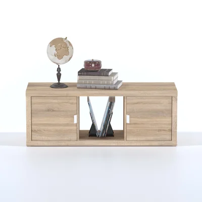 Стеллаж ФОРА 3  112х41х38см, дуб беленый_3