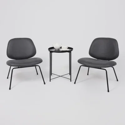 Кресло SWAY, экокожа винтажный черный WATUSI 16/черный_8