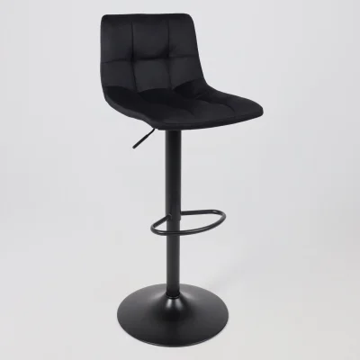 Кресло барное РОЙ GB, Seven 035 черный велюр/черный_13