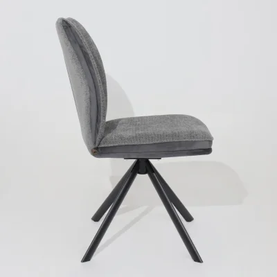 Стул SMART-R 360, g22 GRAPHITE шенилл LUX - d10 HEMATITE LUX\черный_7