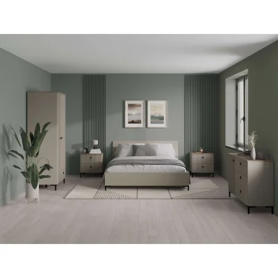 Н.м. "DOMENICA" кровать LOZ180х200 без основания, к.Глиняный серый/ф.Глиняный серый_4